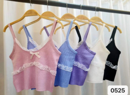 Women's Fashion Short Knitted Camisole