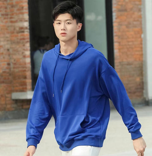 Hoodies Pullover Customizable CVC Cotton