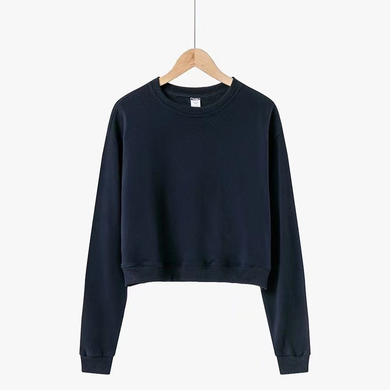 Womens Short Sueters 53.1% Cotton / 46.9% Polyester, 300gsm