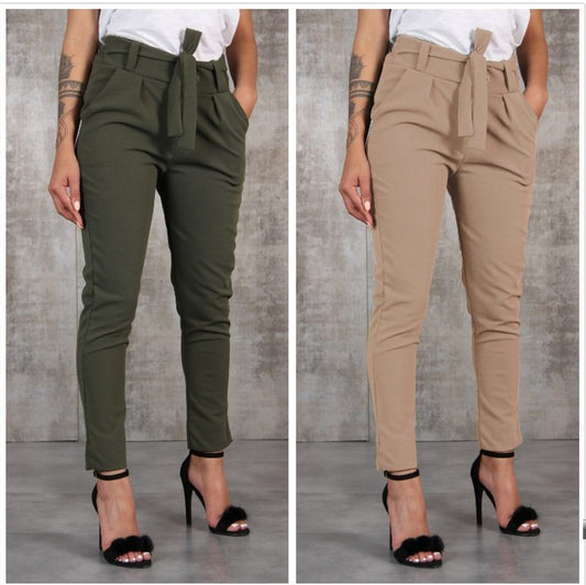 Joker waist casual pants