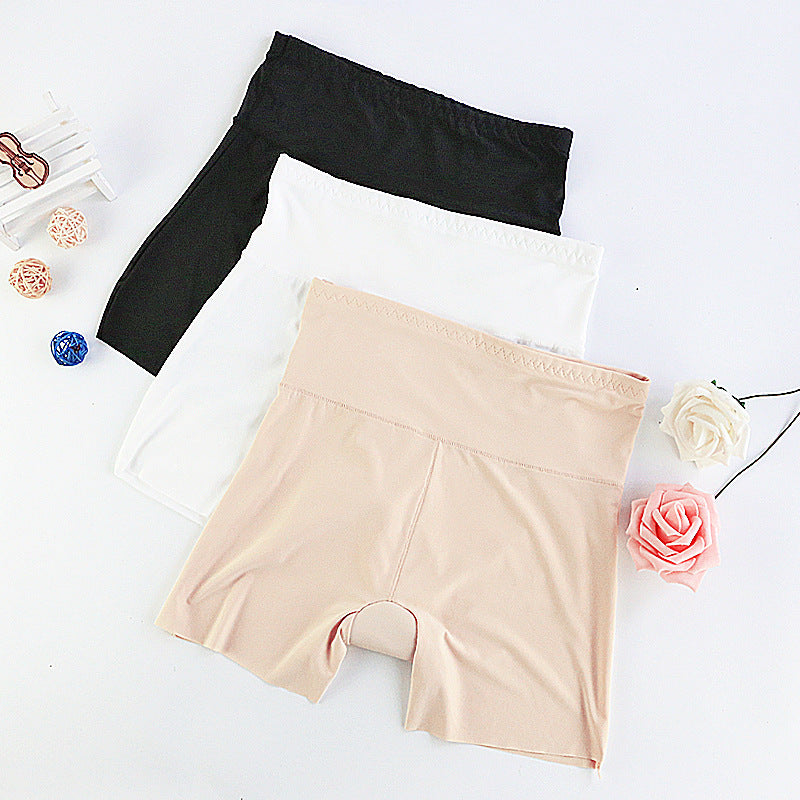 Spring And Summer High Waist Safety Pants Trackless Lady