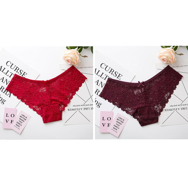 Women's Lace Seamless Thong