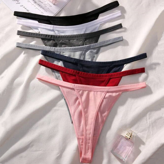 Women's Cotton T-shaped Knitted Underwear
