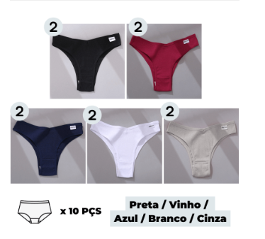 Ladies Thread Breathable and Comfortable Underwear Briefs