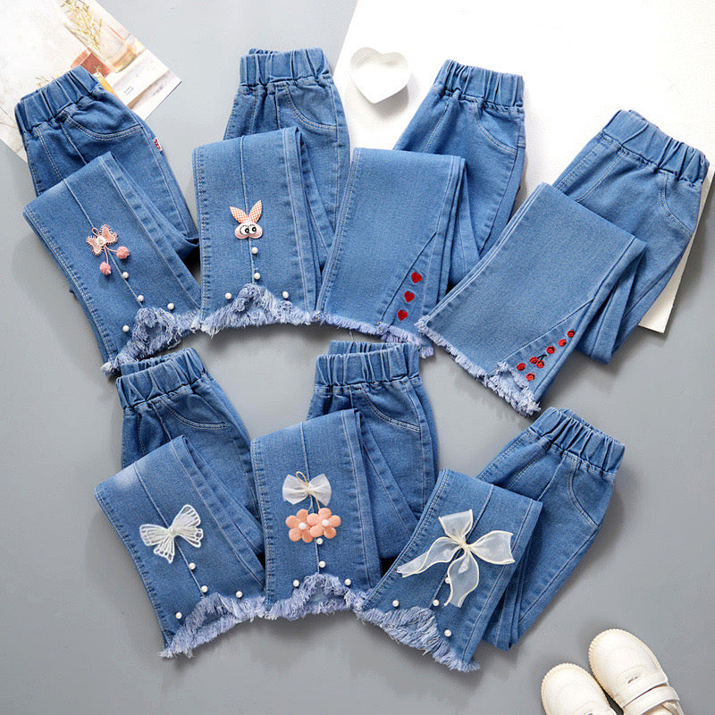 Lote de 50 Piezas Jeans Niñas