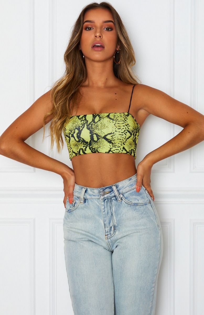 Explosive sexy snake print camisole