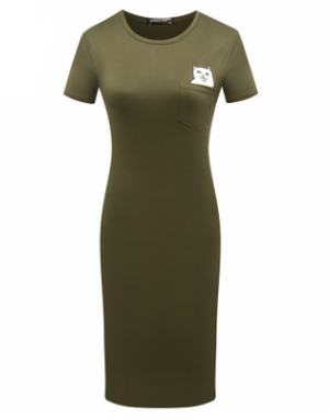 speed sells wish explosion fashion new hot sale package hip single piece ladies short sleeve summer dress