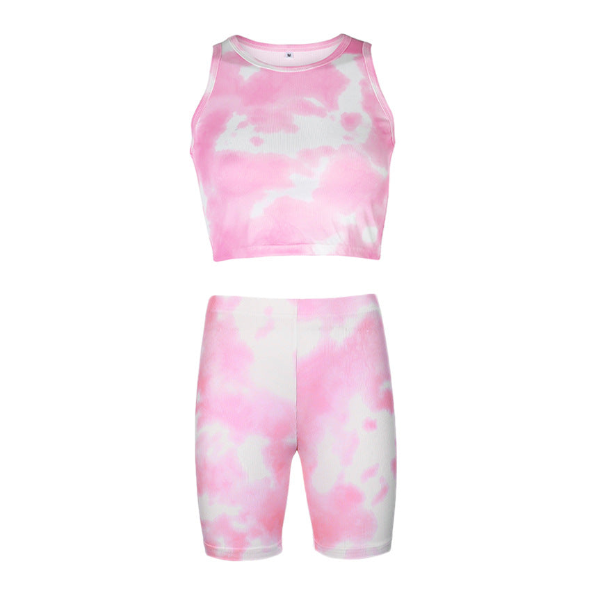 Sports vest shorts suit