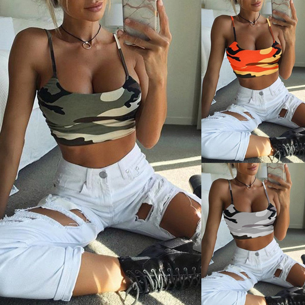 Color printed tube top