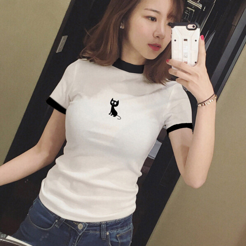 Short Sleeved Shirt Body With Loose Base Shirt