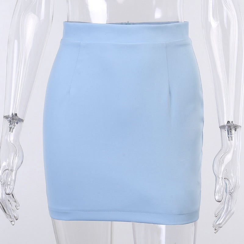 European American and Asian Fashion Solid Color Sexy Casual Suit