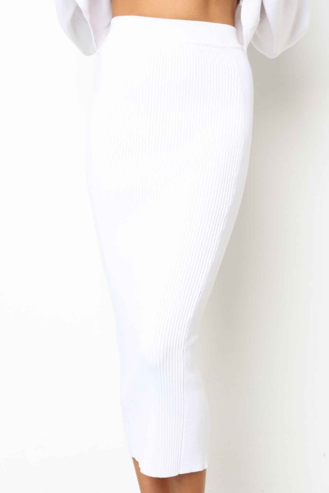 Striped Sexy High Waist Slim Wrap Hip Skirt