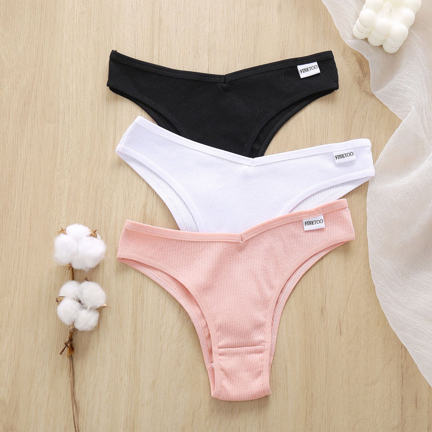 Ladies Thread Breathable and Comfortable Underwear Briefs