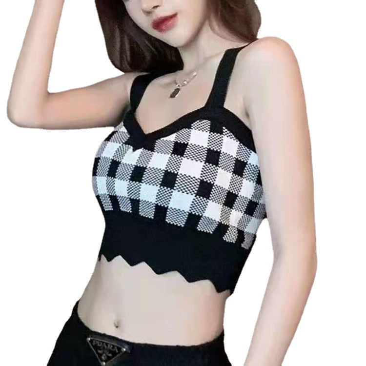 Small Fragrance Twill Knit Camisole Inside