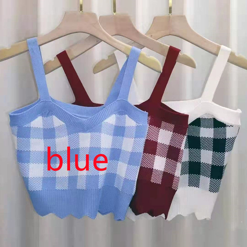 Small Fragrance Twill Knit Camisole Inside