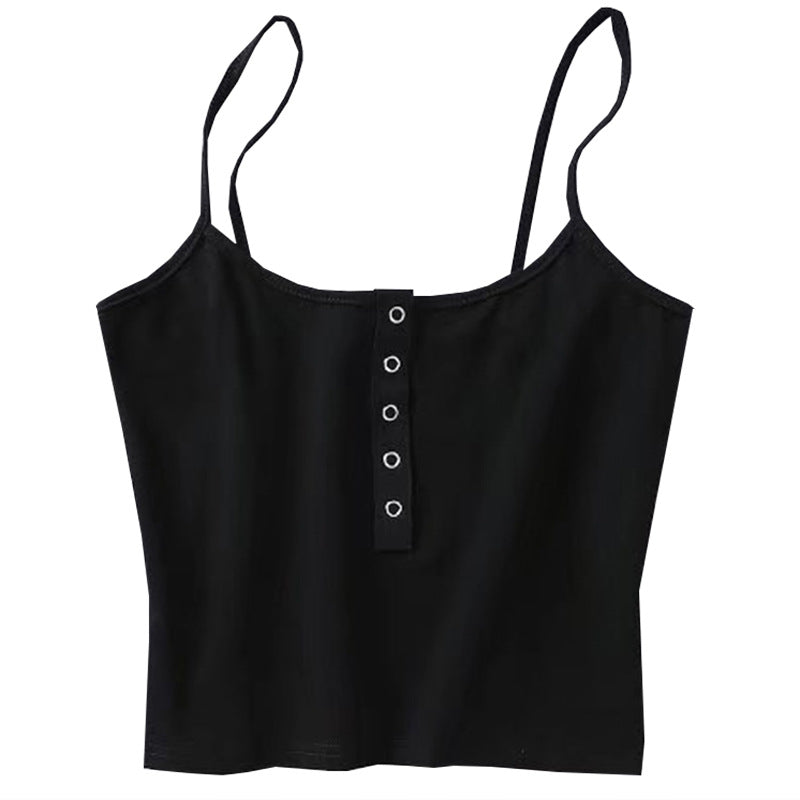 Sexy Black Tube Top Top Vest