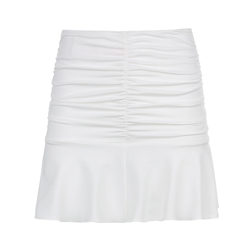 Lace Triangle Scarf Wrapped Chest High Waist Hip Skirt
