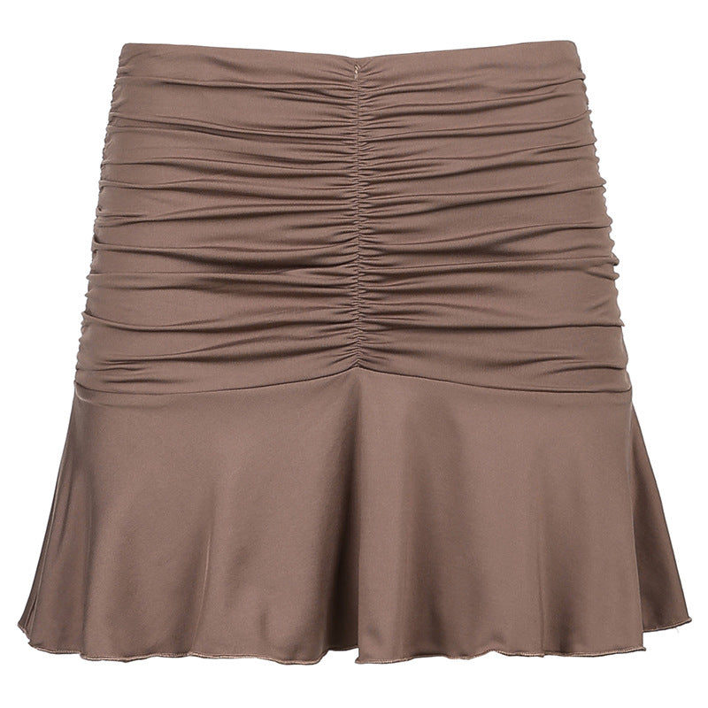 Lace Triangle Scarf Wrapped Chest High Waist Hip Skirt