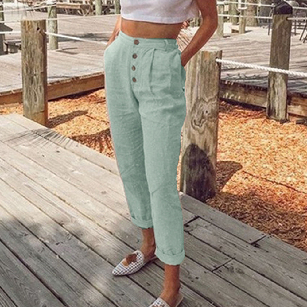Casual temperament women's trousers