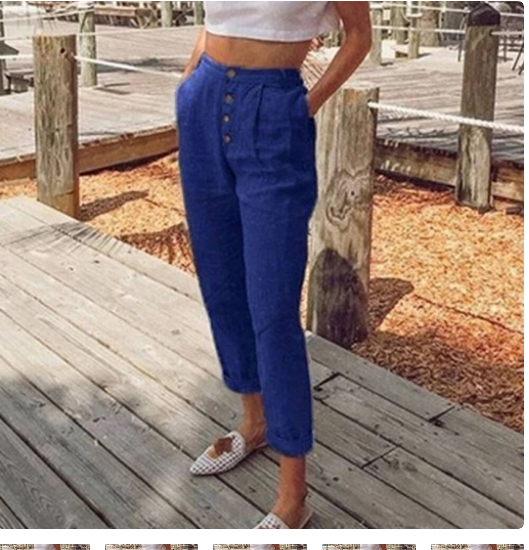 Casual temperament women's trousers