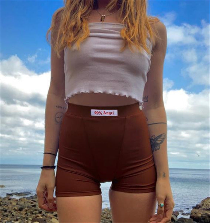Spring And Summer New Cool Beach Slim Straight Shorts
