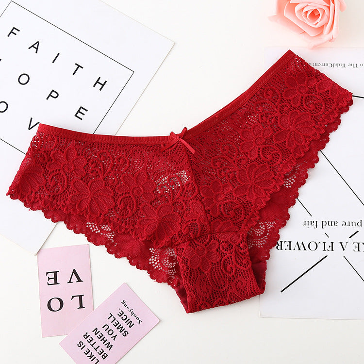 Women's Lace Seamless Thong
