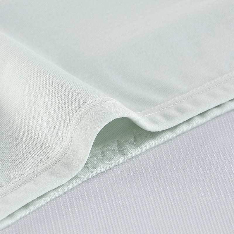 New Printed Mid-waist Solid Color Cotton Panties