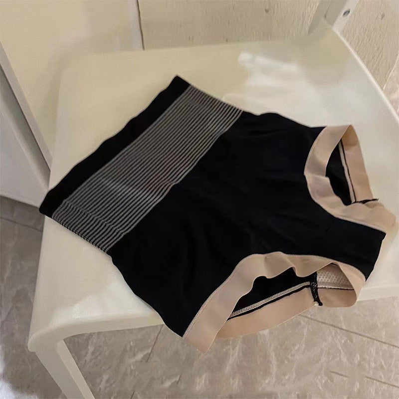 Seamless Women's High Waist Shaping Crotch Body Shaping Safety Pants