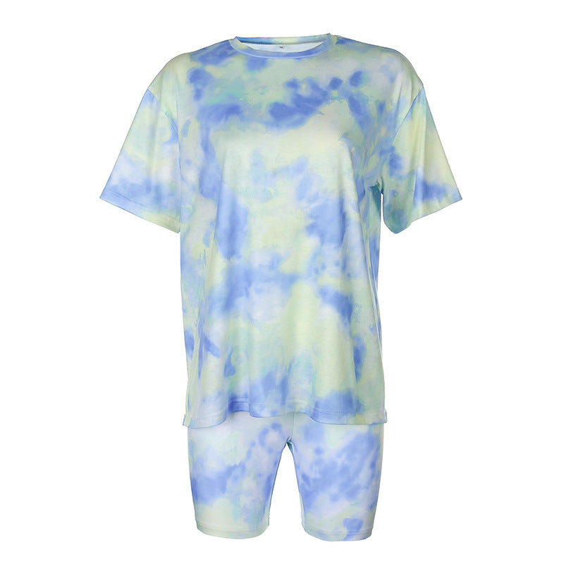 Women's loose casual Shorts Set