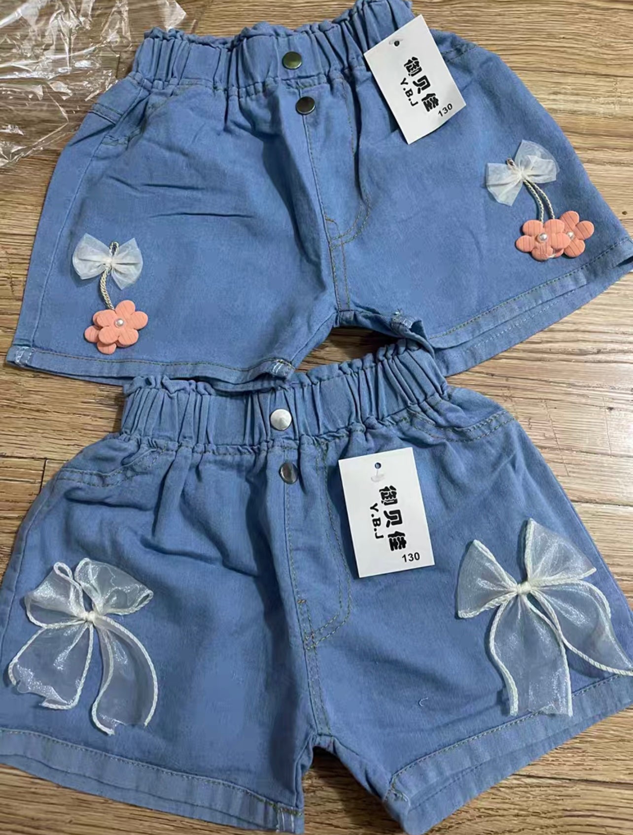 Lote de 50 Piezas Shorts Niñas