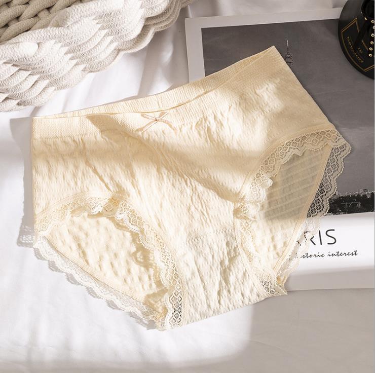 Girls Mid-Low Waist Cotton Crotch Comfortable Breathable Shorts