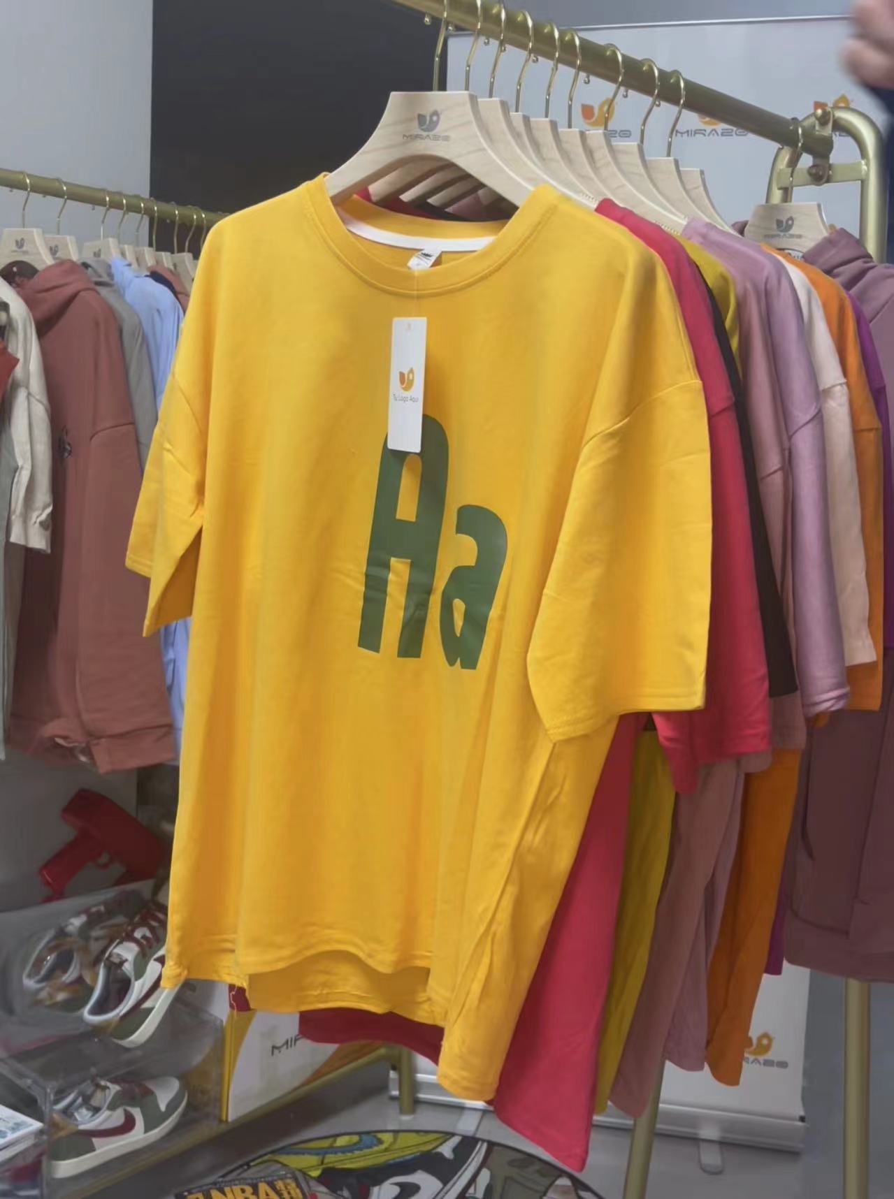 Lotes de 100 Tshirts Oversizes Estampada en caliente  ($1.85 x pieza)
