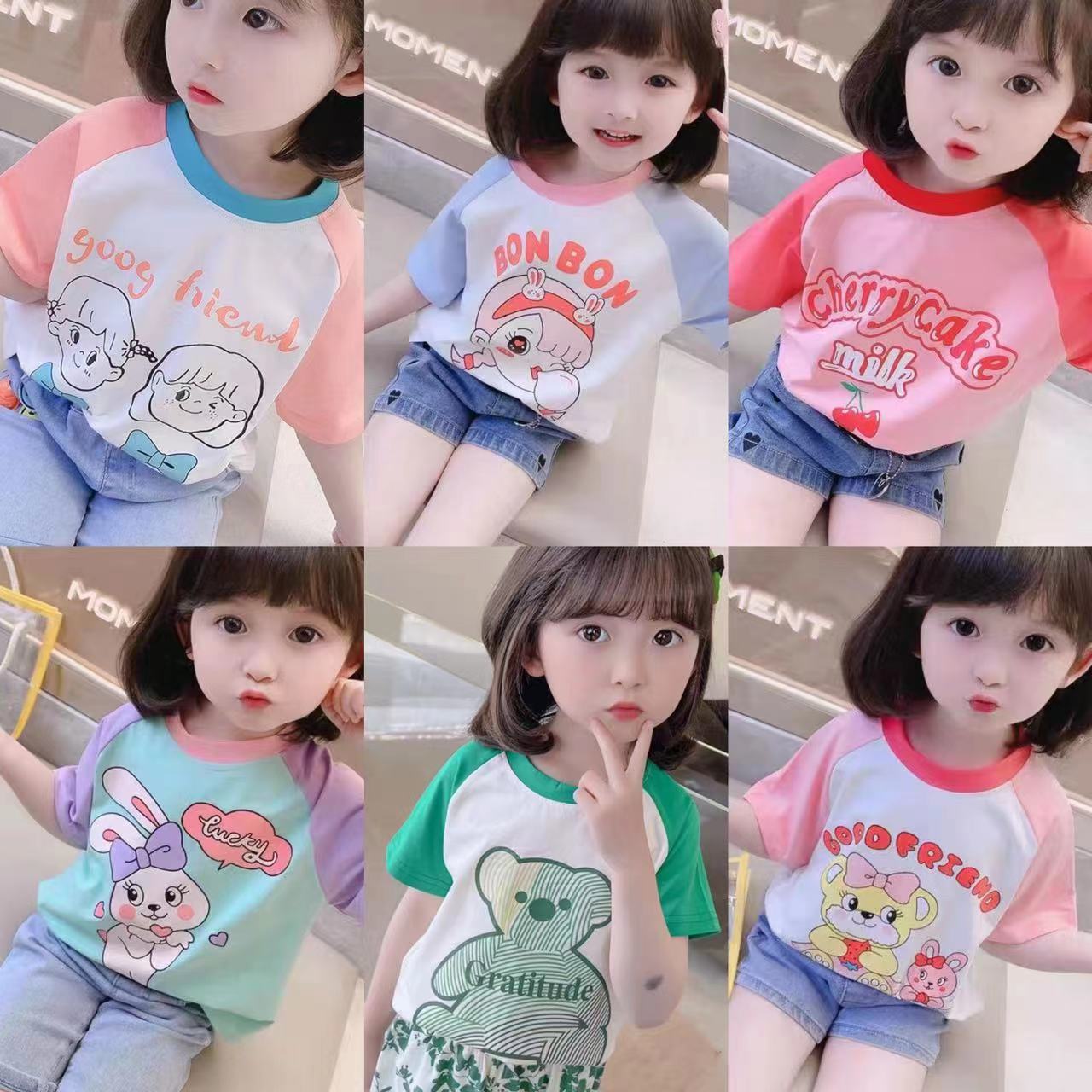 Lote Flash de 100 Tshirts de Niños/Niñas Mixtos $99 ($0.99 x pieza)