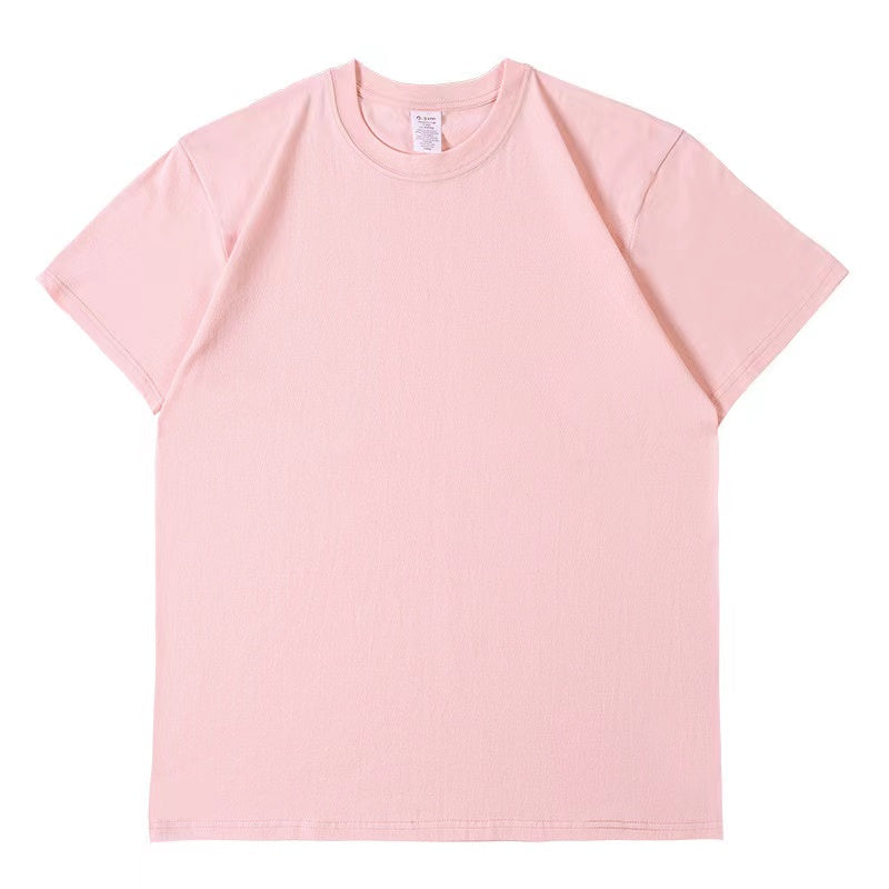 Short Sleeve Oversize T-shirts 100% Cotton Oversize,  220gsm, Customizable