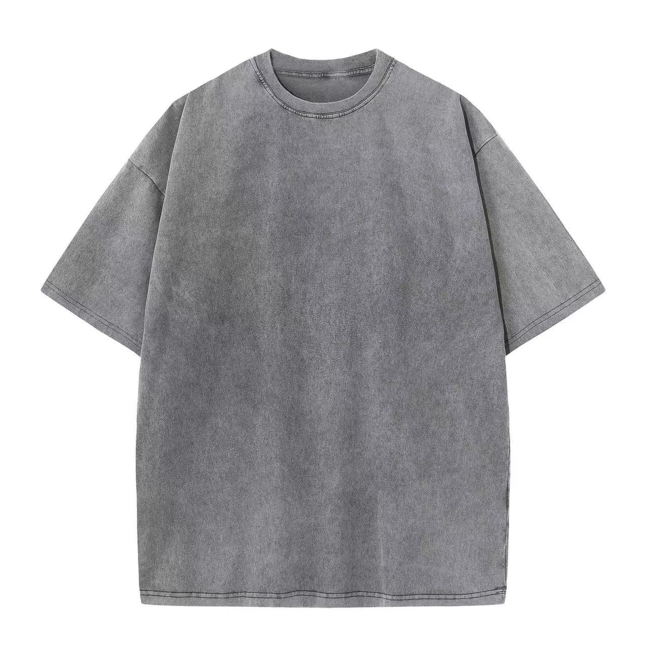 Pre-washed T-shirt Oversize 100% Cotton, 230/270 gsm Customizable