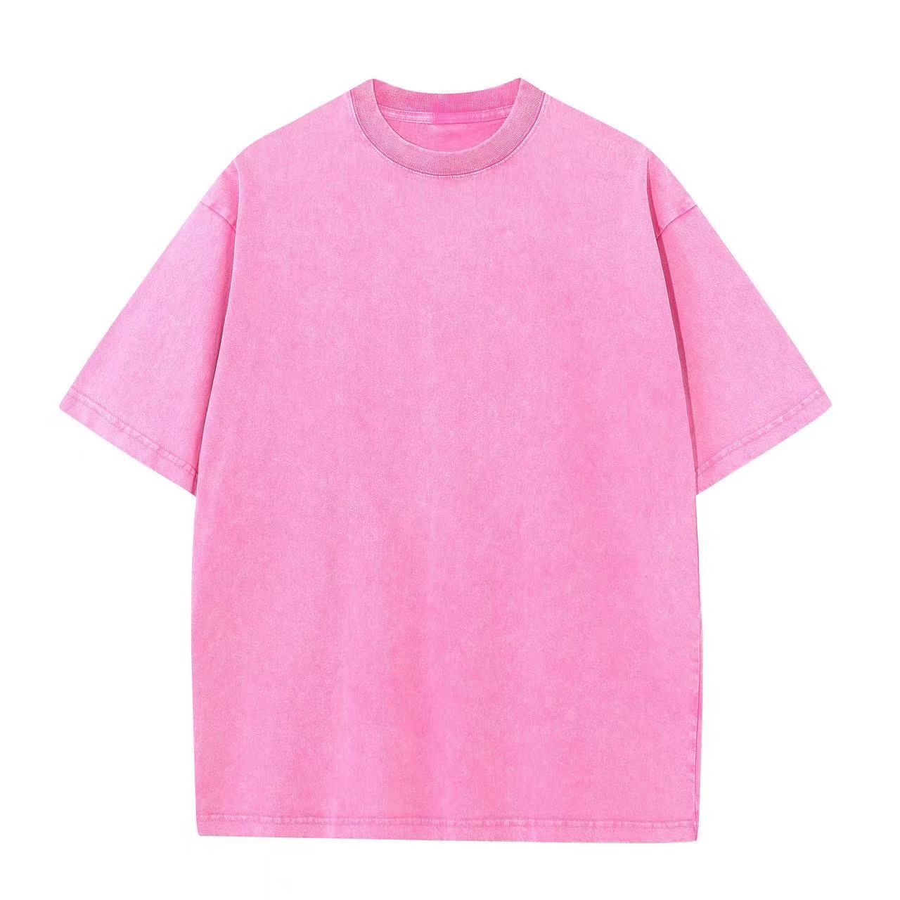 Pre-washed T-shirt Oversize 100% Cotton, 230/270 gsm Customizable