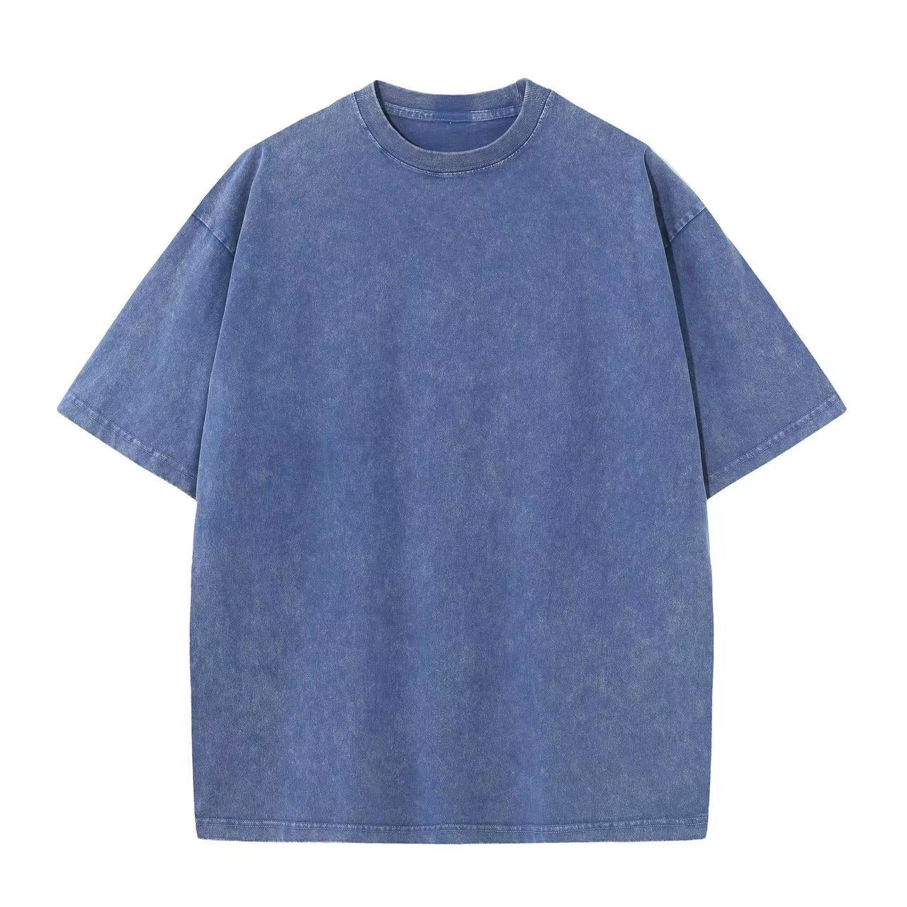 Pre-washed T-shirt Oversize 100% Cotton, 230/270 gsm Customizable