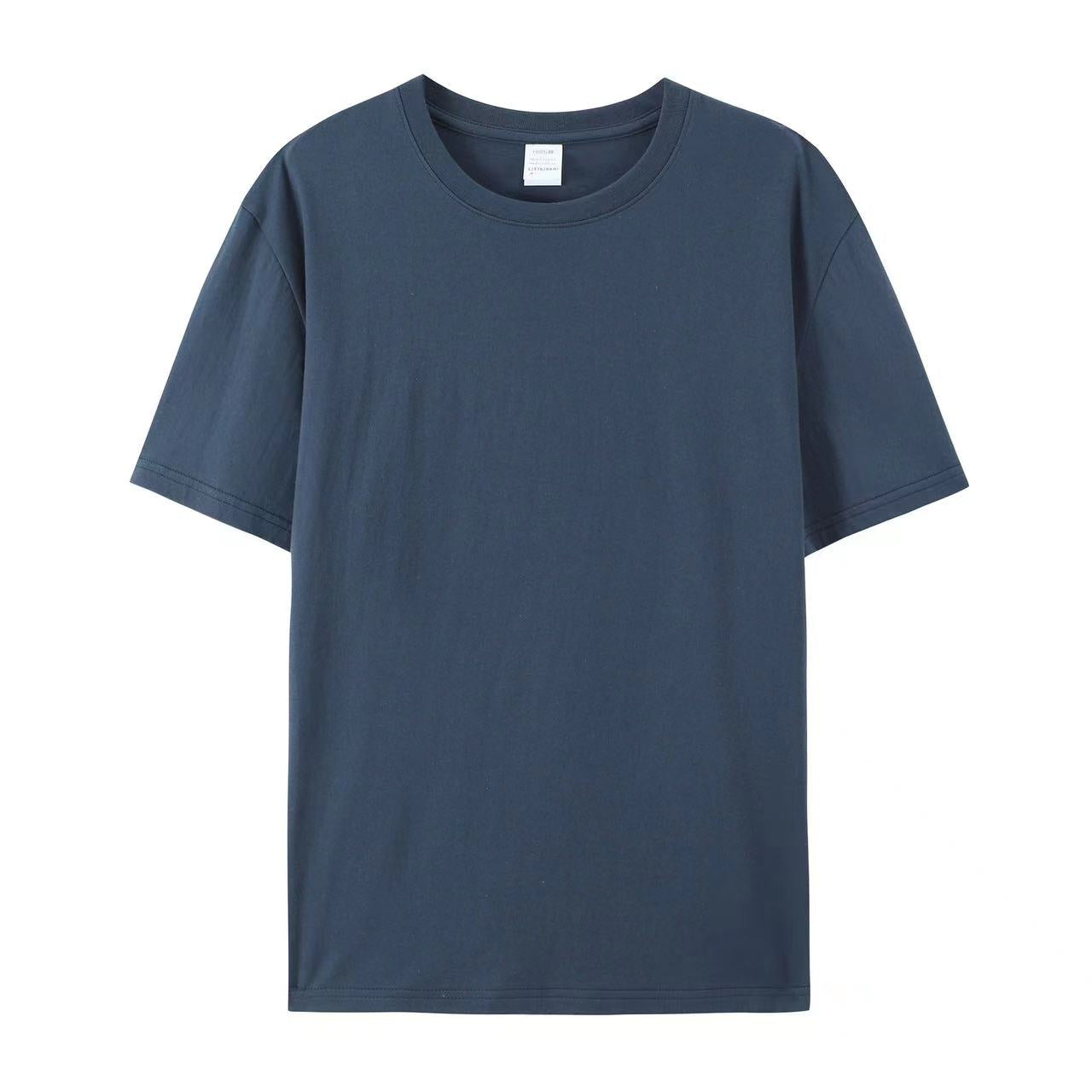 Crewneck Short Sleeve T-shirts 100% Cotton Oversize, 180gsm, Customizable