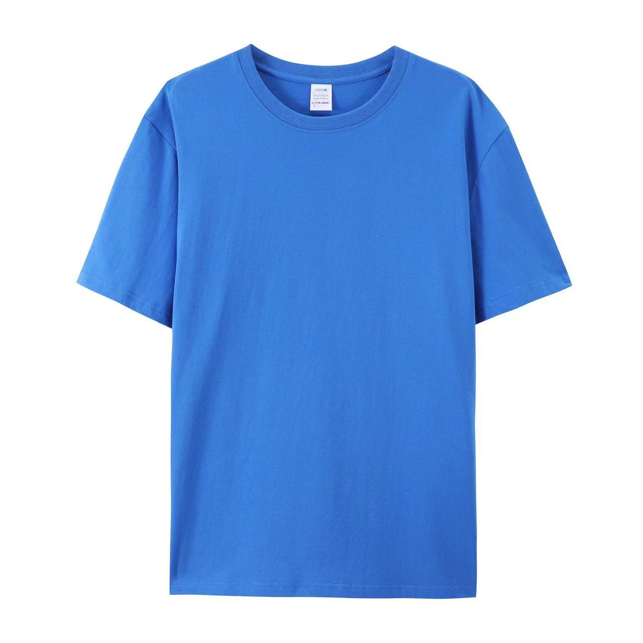 Crewneck Short Sleeve T-shirts 100% Cotton Oversize, 180gsm, Customizable