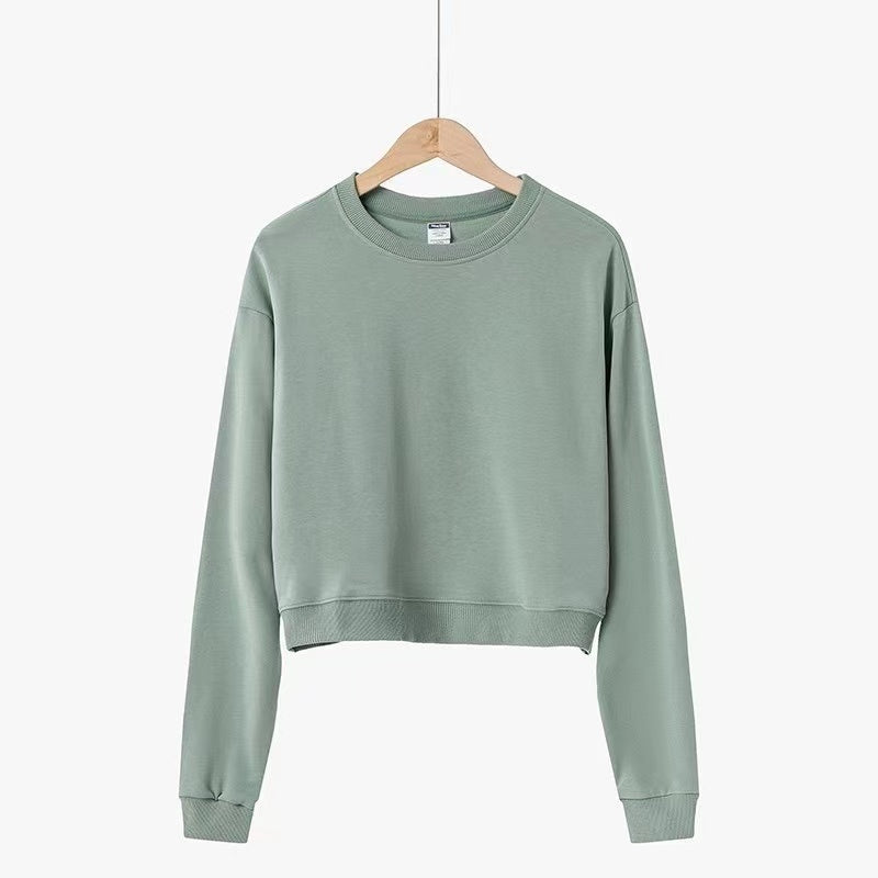 Womens Short Sueters 53.1% Cotton / 46.9% Polyester,  300gsm