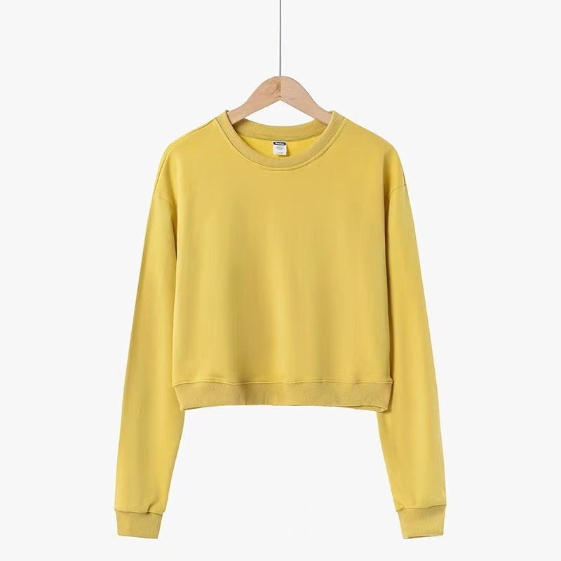 Womens Short Sueters 53.1% Cotton / 46.9% Polyester,  300gsm