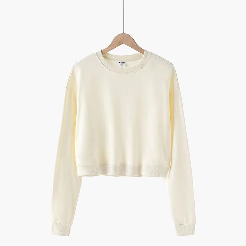Womens Short Sueters 53.1% Cotton / 46.9% Polyester,  300gsm