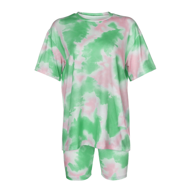 Women's loose casual Shorts Set