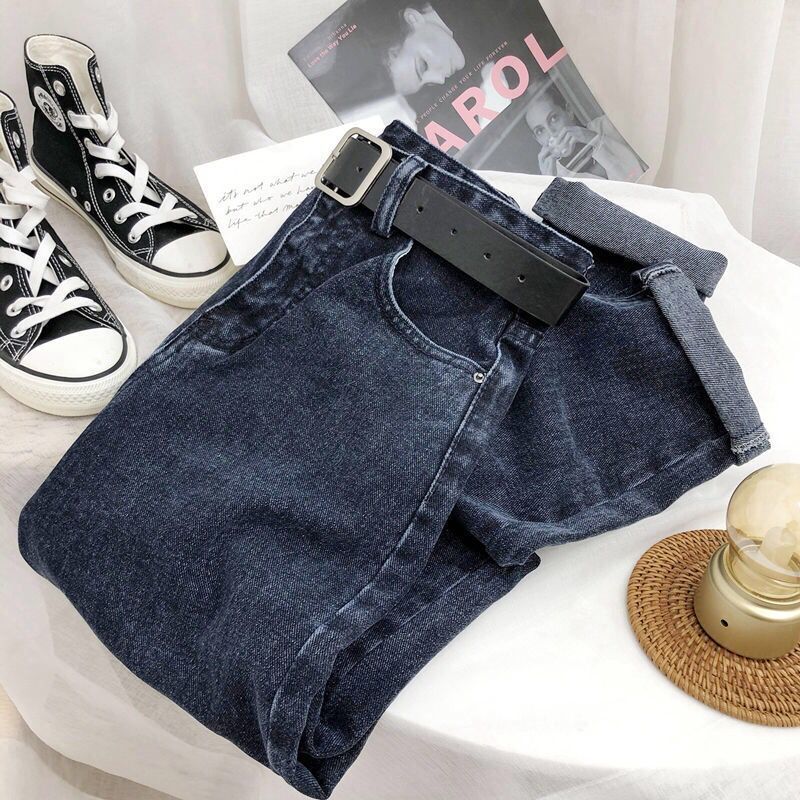 Versatile Straight Loose Wide Leg Jeans For Women