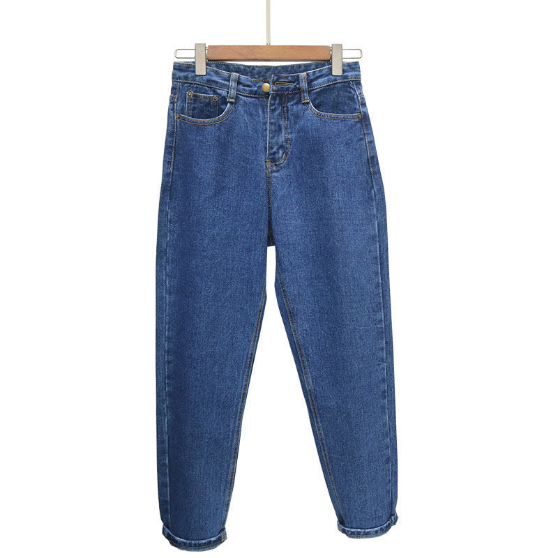 Slim high waist radish pants