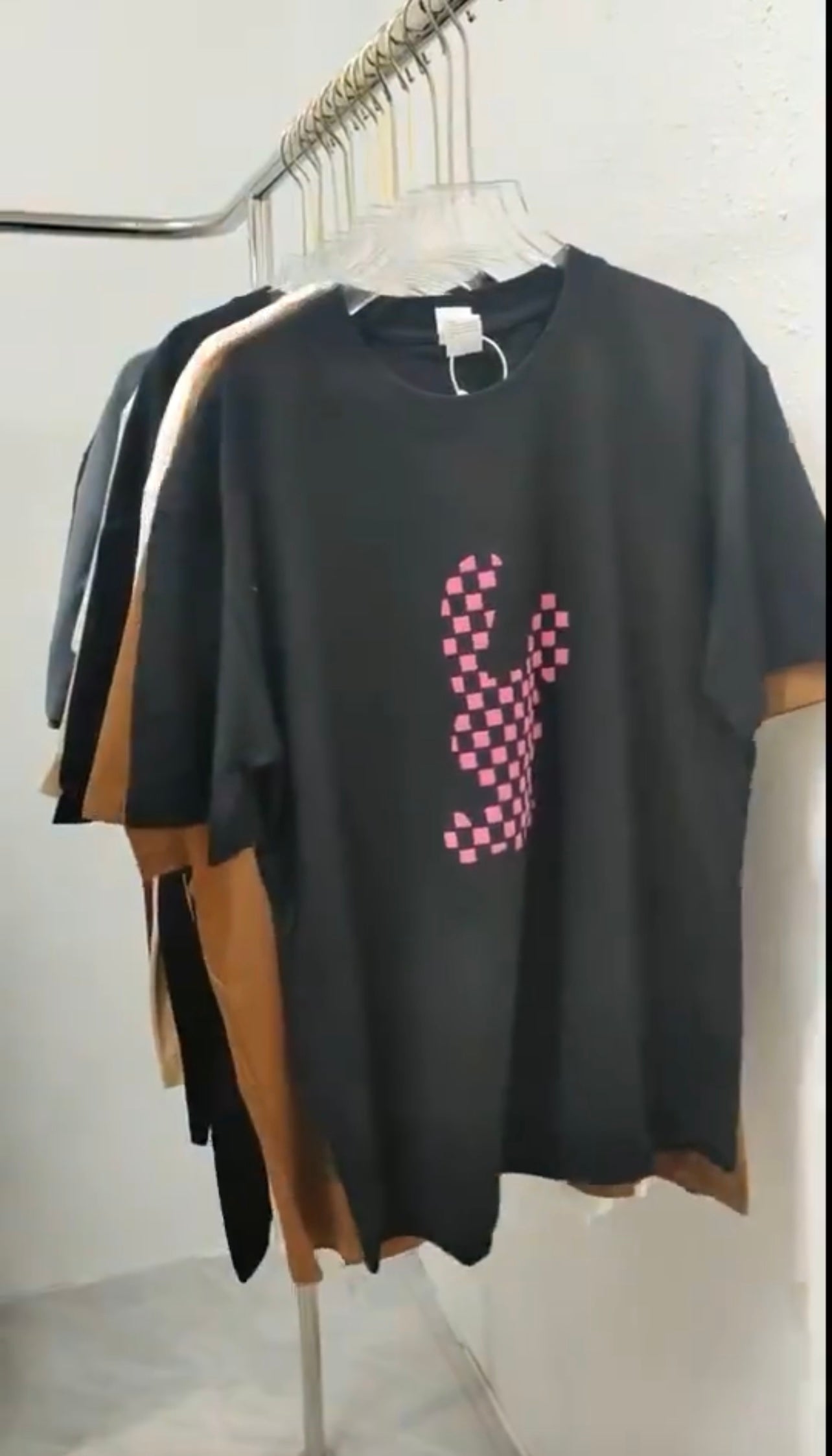 Lotes de 100 Tshirts Oversizes con Cristales ($2.50 x pieza), Ref:TCristal