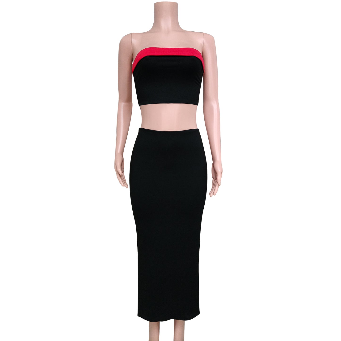 Dress Two Colors Double-sided Multi-wear Method Wrap Half Skirt