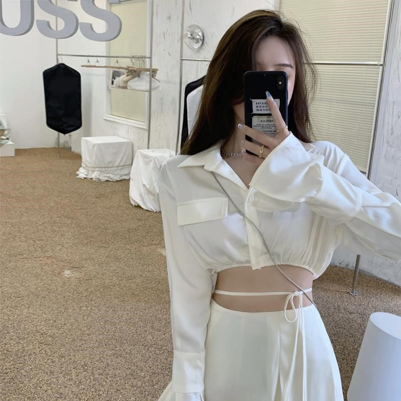 Design Two-piece Shirt Skirt For A Minority