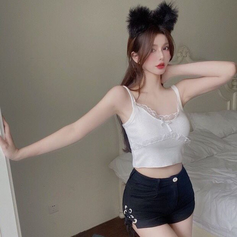 Women's Fashion Short Knitted Camisole