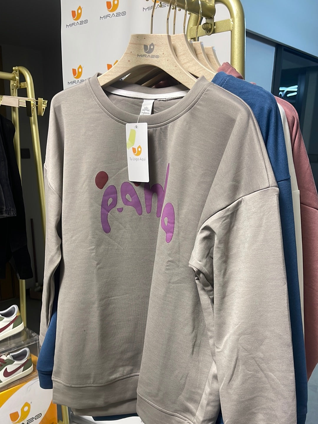 Lotes de 100 Sweaters Oversize ($2.40 x pieza)